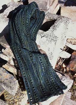 Malabrigo Arroyo Yarn pattern High Castle Scarf