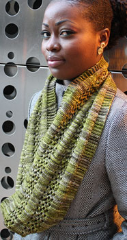 Malabrigo Arroyo Yarn pattern Sempiternity Scarf