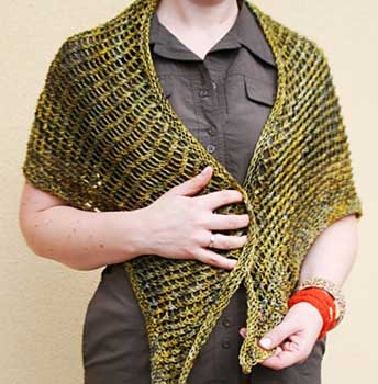 Malabrigo Arroyo Yarn pattern Take cover! Shawl