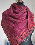 Lace Shawl, Crow Waltz Shawl