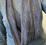 honey cowl neck scarf free knitting pattern