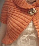 Circular shrug free knitting pattern