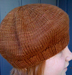 Classic knit tam free knitting pattern