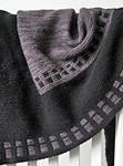 21.	Marelle asymmetrical triangular shawl by Melanie Berg