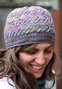 Malabrigo Arroyo Yarn pattern Zig-Zag