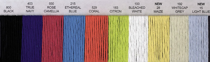 Adrienne Vittadini Dianna knitting yarn color card