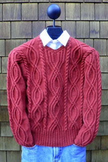 Mari Winding Cables Pullover MS 194