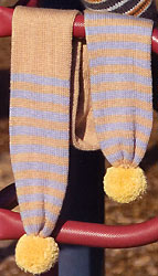 Striped Scarf knitting pattern