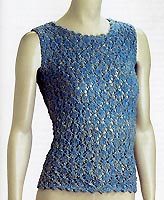 Adrienne Vittadini Bettina Lace Shell knitting pattern