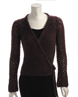 Adrienne Vittadini Fiora Lace Stitch blouse