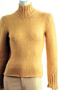 Adrienne Vittadini Trina knitting yarn , Adrienne Vittadini Trina knitting pattern, Turtleneck Pullover knitting pattern, merino wool yarn